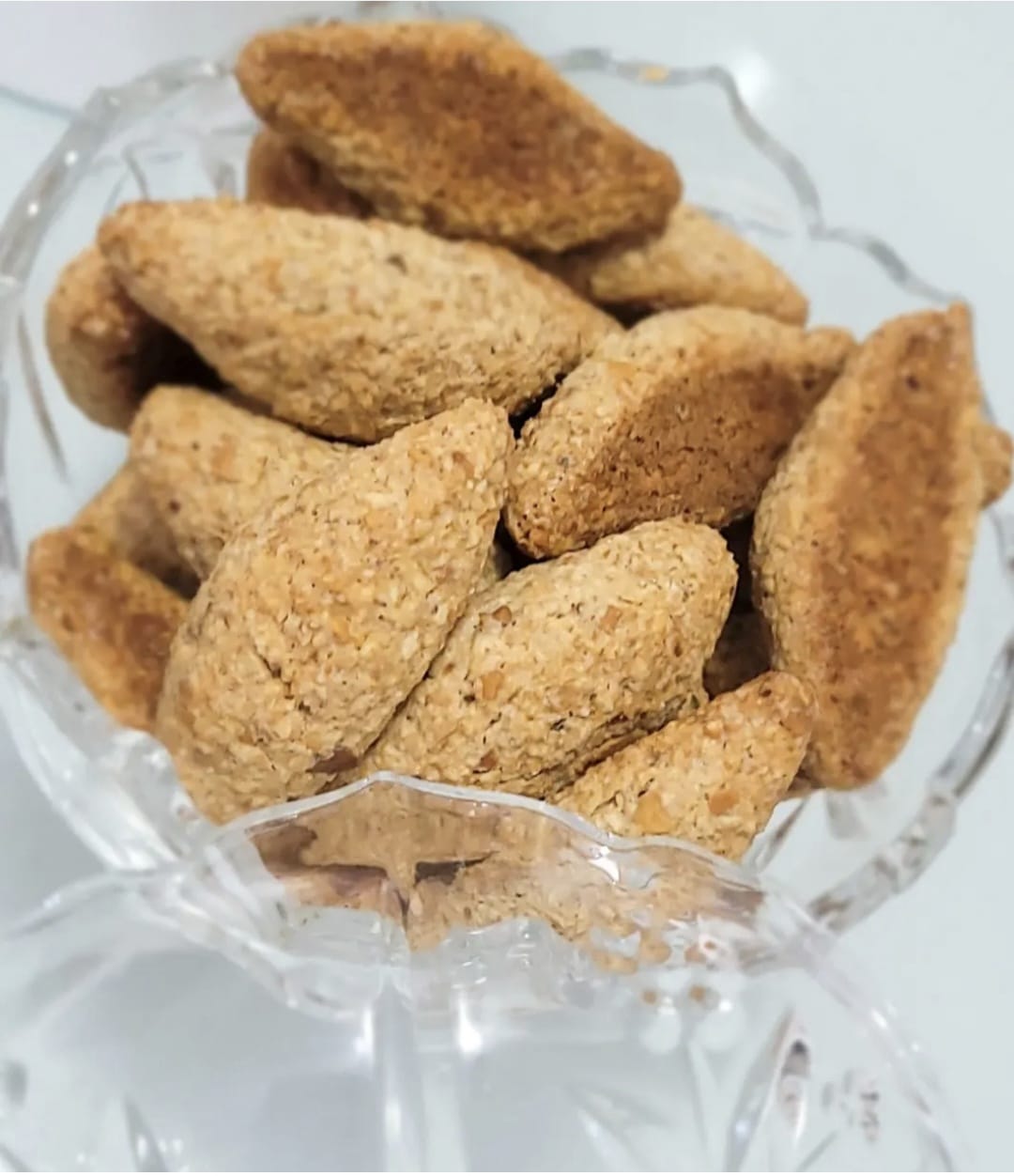 Biscoito amanteigado de Amedoim com aveia