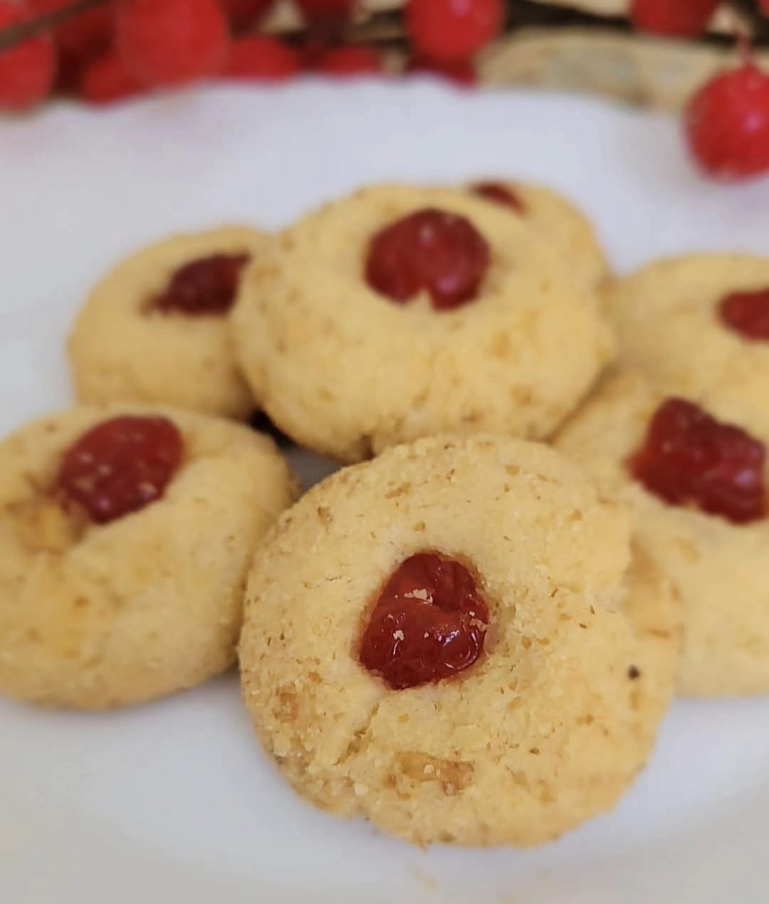 Biscoito amanteigado de Nozes